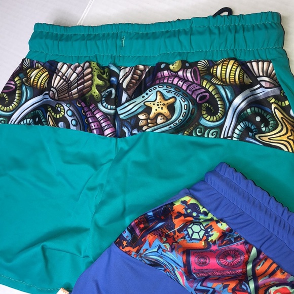 (2) Size 6/7 Eco Conscious Swim Shorts - Picture 6 of 8